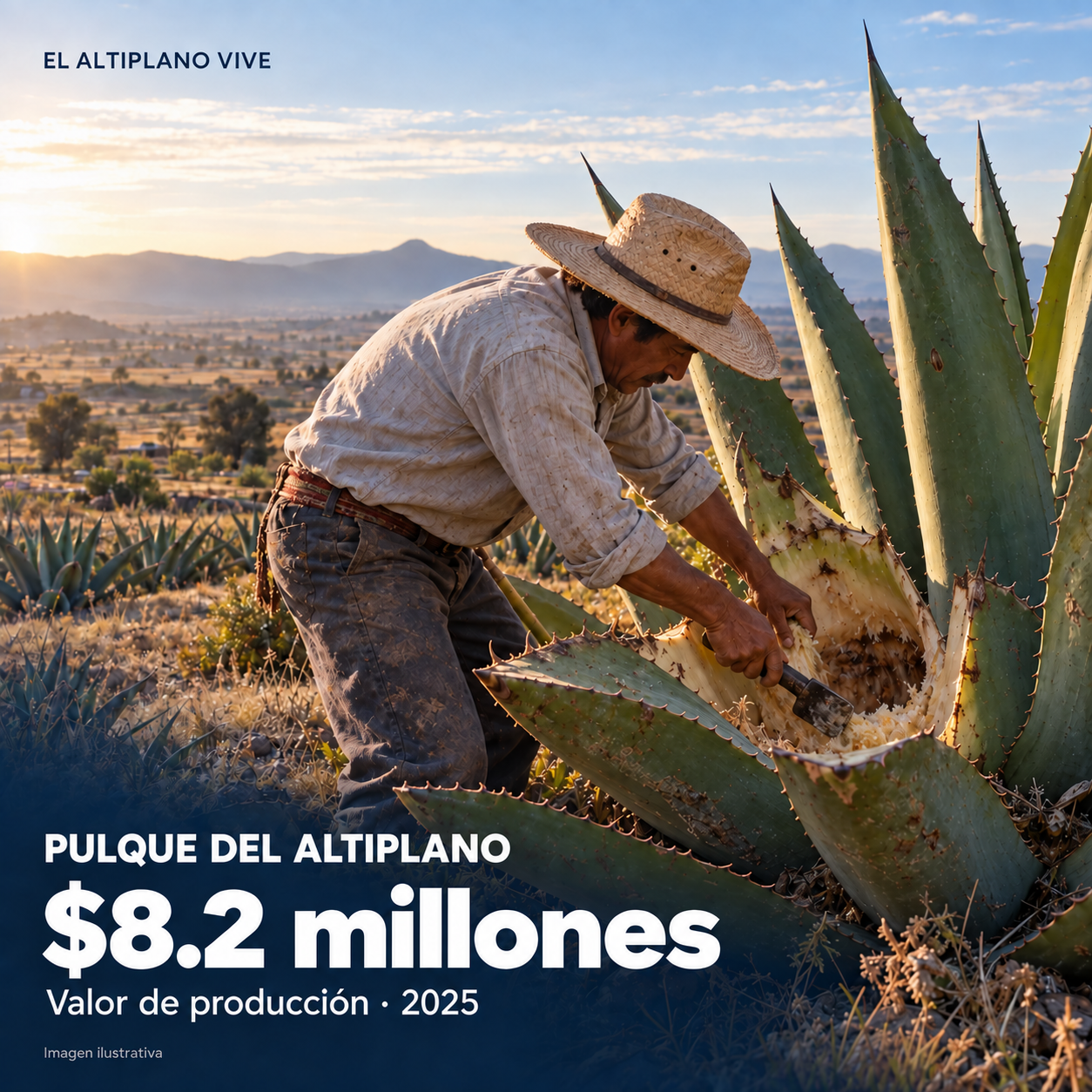Pulque del Altiplano generó 8.2 millones de pesos en 2025: estos municipios destacan